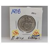 1938 Silv Germany 2 Reich