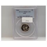 PCGS 1965 MS66CAM SMS Jeff Nickel