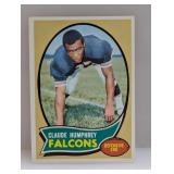 1970 Topps Football #156 Claude Humphrey Falcons