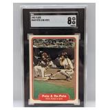 1982 Fleer #640 Pete & Re-Pete SGC 8 NM-MT