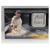 2021 Ken Griffey Jr. Topps 70th Logo Black /299