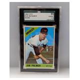 1966 Topps #126 Jim Palmer Rookie (HOF) SGC 4.5