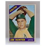 1966 Topps Catfish Hunter 36 HOF