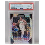 2017 Prizm Mosaic Giannis Antetokounmpo 30 PSA 10