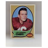 1970 Topps #1 Len Dawson HOF (1st card in set)