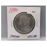 1896 90% Silv Morgan $1 Dollar