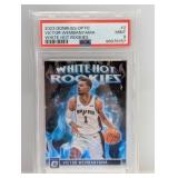 2023 Optic Victor Wembanyama White Hot RCs 2 PSA 9