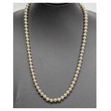 24" .925 Sterling Beaded Necklace