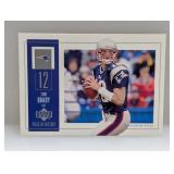 2002 Tom Brady Upper Deck Piece Of History #58