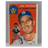 1954 Topps Baseball #223 Joe Haynes (Senators)