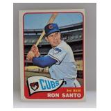 1965 Topps Ron Santo 110 Hof-Very Clean