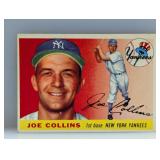 1955 Topps Baseball #63 Joe Collins (Yankees)