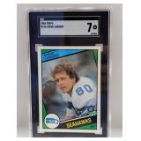 1984 Topps #196 Steve Largent HOF SGC 7