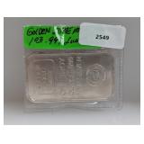 1oz .999 Silver Golden State Mint Art Bar