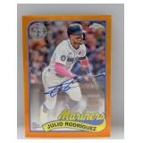 2024 Topps Ch Update Rodriguez Auto /25 Orange Ref