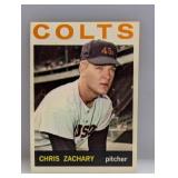 1964 Topps Baseball #23 Chris Zachary