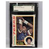 1978 Topps #130 Julius Erving (Dr J) SGC 9