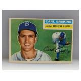 1956 Topps Baseball #233 Carl Erskine (Dodgers)