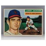 1956 Topps Baseball #119 Larry Jackson (Cardinals)