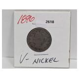 1896 V Nickel