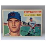 1956 Topps Baseball #96 Bill Tremel (Cubs)