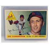 1955 Topps Joe Cunningham #37 mk