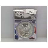 ANACS 2021-W MS70 1oz .999 Silv Eagle $1