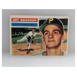 1956 Topps Baseball #204 Art Swanson (Pirates)