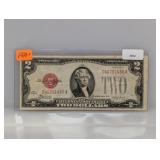 1928-F Red Seal $2 US Note