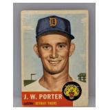 1953 Topps J.W. Porter #211