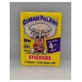 1986 Topps GPK 4th Series Unopened Wax Pack