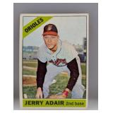 1966 Topps Baseball HN SP #533 Jerry Adair Orioles