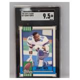 1990 Topps Traded #27T Emmitt Smith RC SGC 9.5