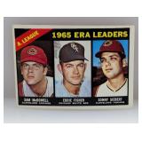 1966 Topps Baseball #222 A.L. ERA Leaders