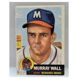 1953 Topps Baseball #217 Murray Wall (Braves)