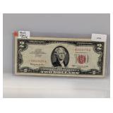 1963 Red Seal $2 US Note