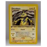 Pokemon 2000 1st Edition Electabuzz 33 Creases