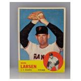 1963 Topps Don Larsen #163