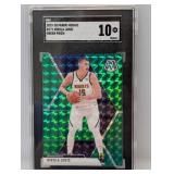 2019-20 Nikola Jokic Mosaic Green Prizm SGC 10