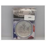 ANACS 2021-W SP7 1oz .999 Silv Eagle $1