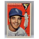 1954 Topps Baseball #27 - Ferris fain (White Sox)