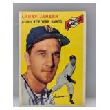 1954 Topps Baseball #200 Larry Jansen (Giants)