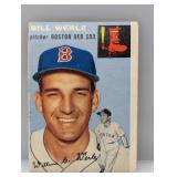 1954 Topps Baseball #144 Bill Werle (Red Sox)