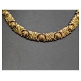 18" Vermeil/.925 Sterling Necklace (50.5G)