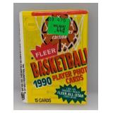 1990 Fleer Basketball 5th Anniversary Pack