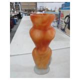 MCM ART GLASS FEMALE SCULPTURE/VASE