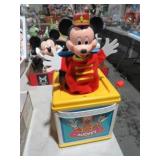 MATTEL MICKEY MOUSE JACK IN THE BOX