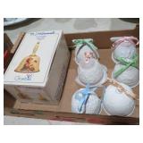 (6) PORCELAIN LLADRO X-MAS BELLS&HUMMEL BELL (NIB)