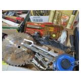 COLLECTION OF GEAR PULLERS, TAPE MEASURE&MISC