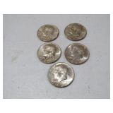 1966 KENNEDY HALF DOLLARS - 40% SILVER